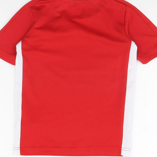 Sondico Boys Red   Basic T-Shirt Size 3 Years