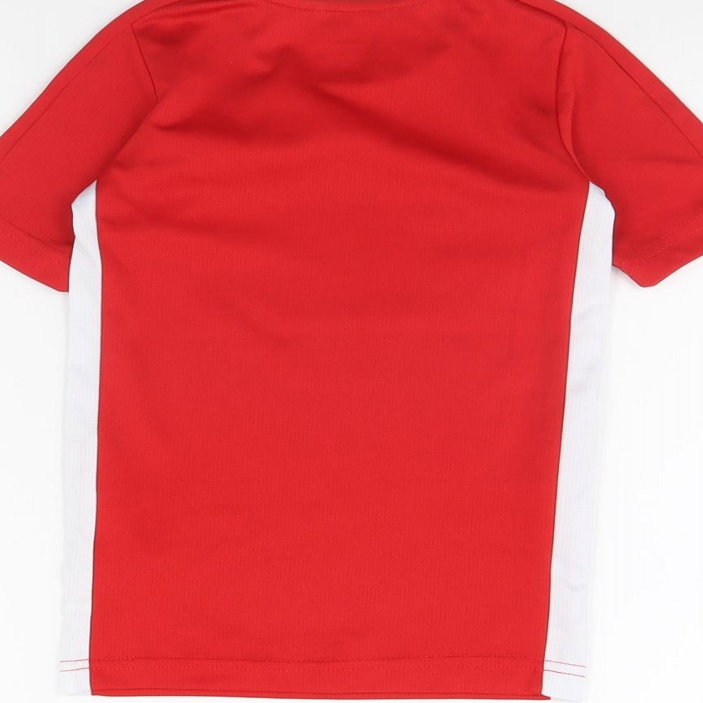 Sondico Boys Red   Basic T-Shirt Size 3 Years