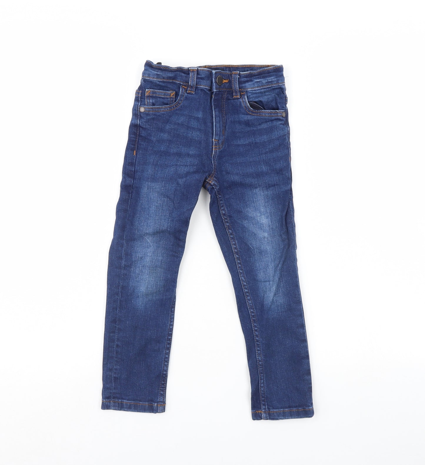NEXT Girls Blue  Denim Skinny Jeans Size 5 Years