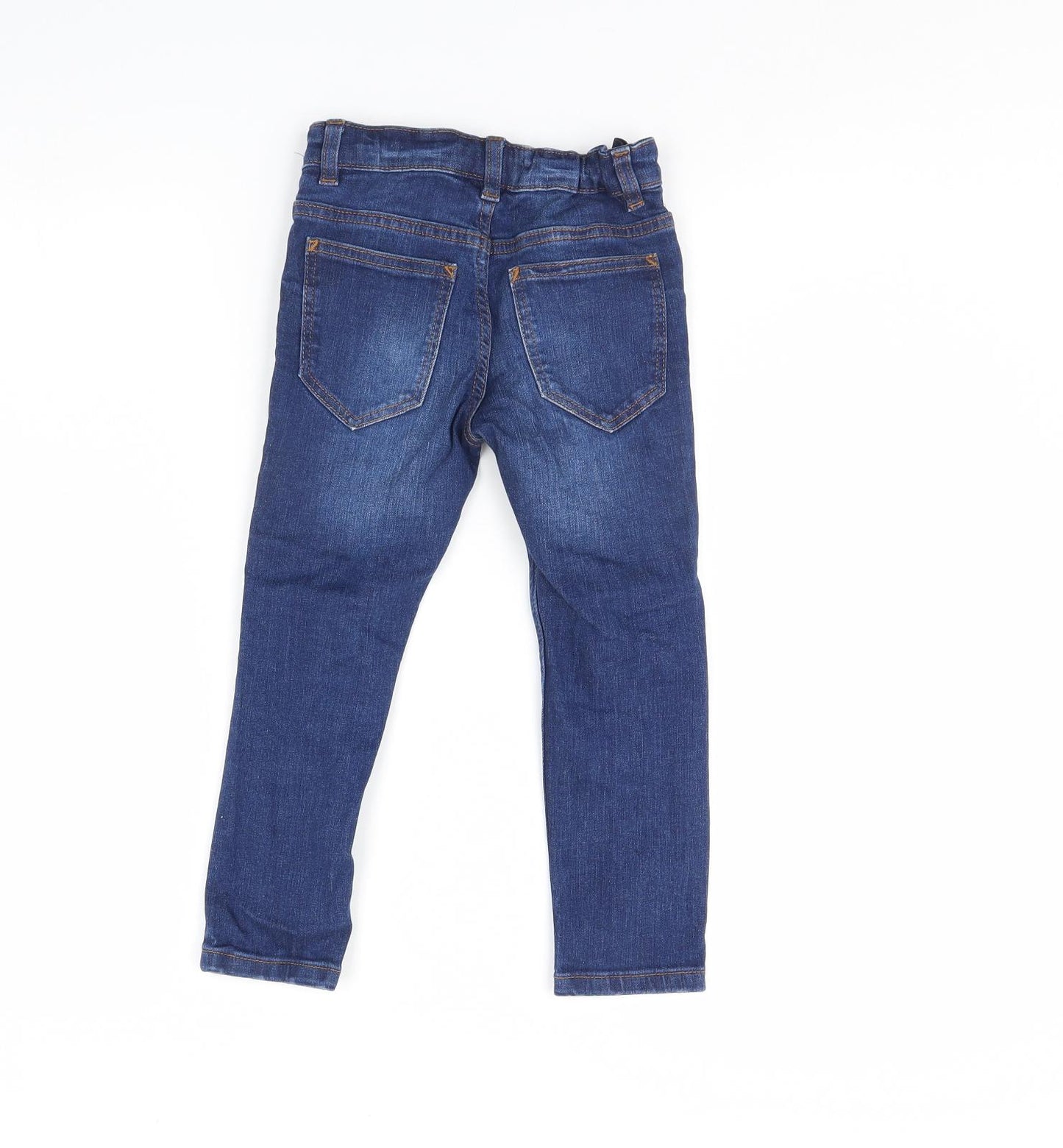 NEXT Girls Blue  Denim Skinny Jeans Size 5 Years