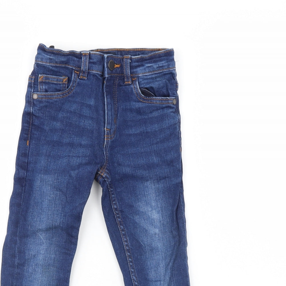 NEXT Girls Blue  Denim Skinny Jeans Size 5 Years