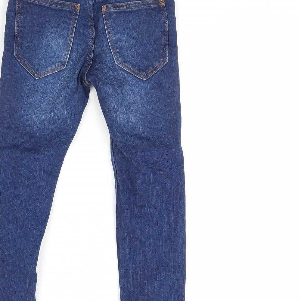 NEXT Girls Blue  Denim Skinny Jeans Size 5 Years
