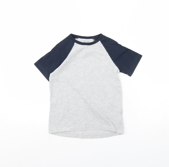 NEXT Boys Grey   Basic T-Shirt Size 4 Years