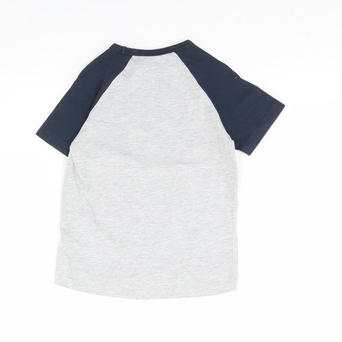 NEXT Boys Grey   Basic T-Shirt Size 4 Years