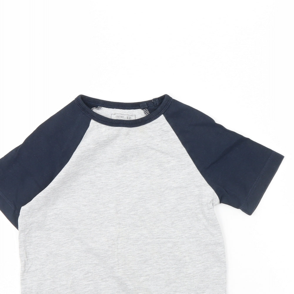 NEXT Boys Grey   Basic T-Shirt Size 4 Years