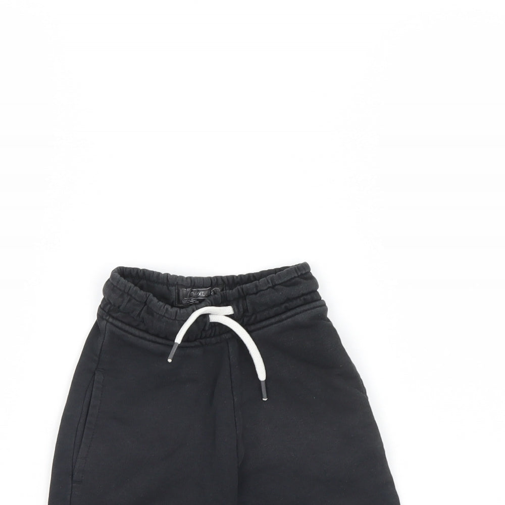 NEXT Boys Black   Sweat Shorts Size 4 Years