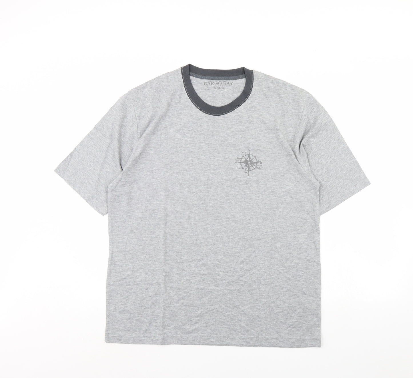 Cargo Bay Womens Grey   Basic T-Shirt Size M