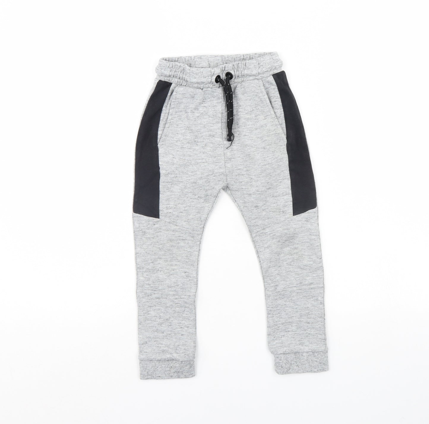 George Boys Grey   Jogger Trousers Size 3 Years
