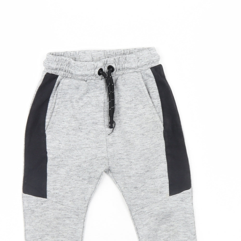 George Boys Grey   Jogger Trousers Size 3 Years