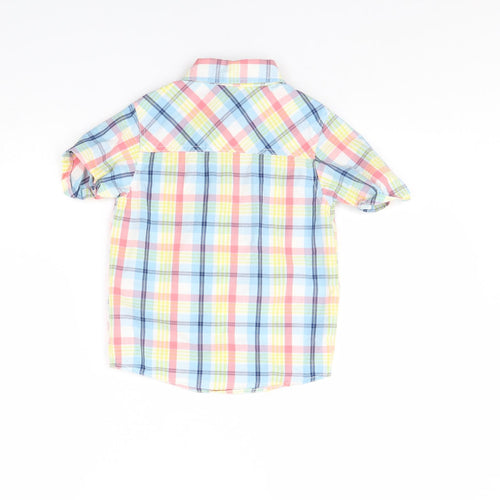 TU Boys Multicoloured Check  Basic Button-Up Size 4 Years