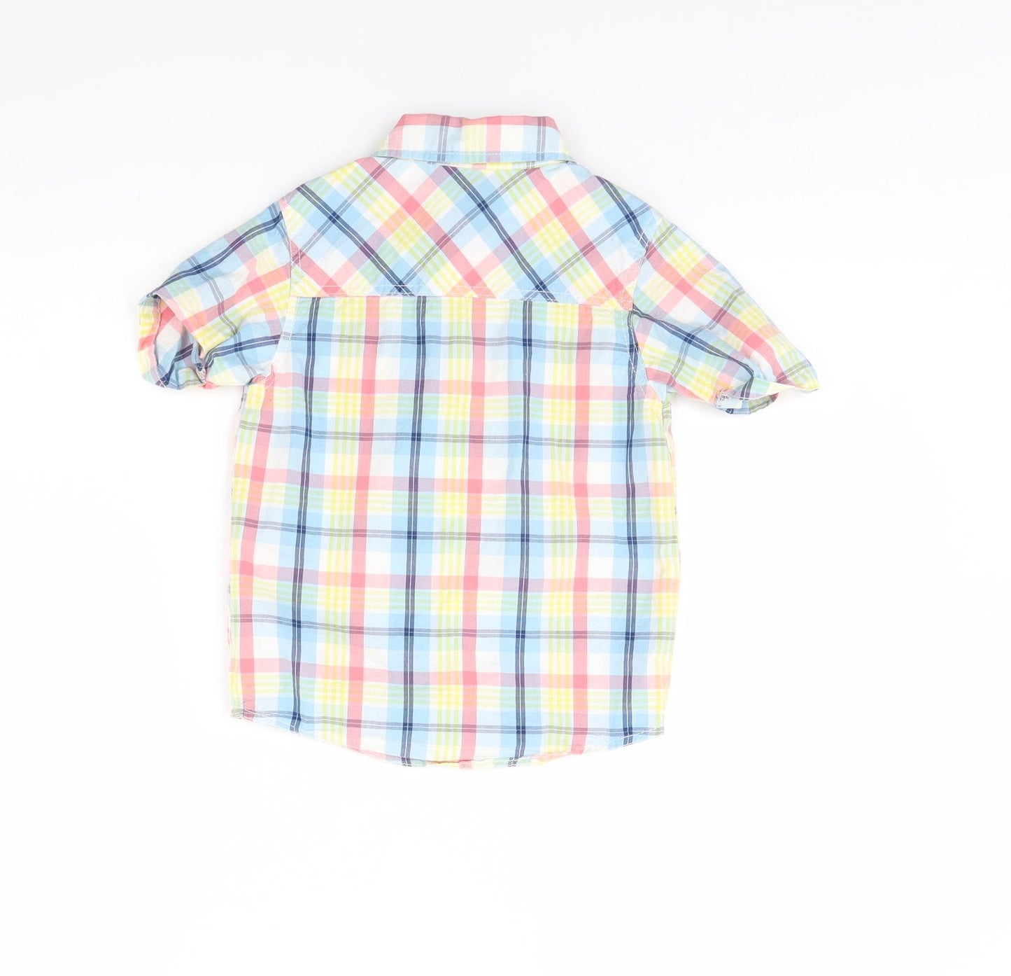 TU Boys Multicoloured Check  Basic Button-Up Size 4 Years