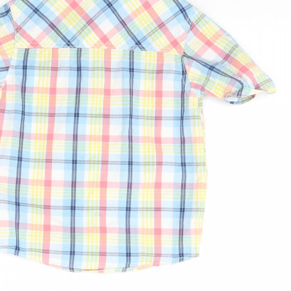 TU Boys Multicoloured Check  Basic Button-Up Size 4 Years