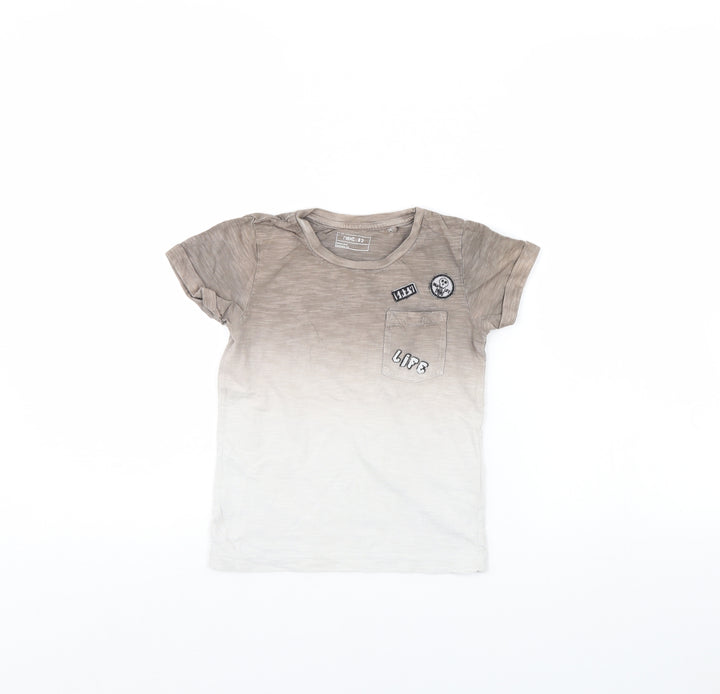 NEXT Boys Brown   Basic T-Shirt Size 3 Years