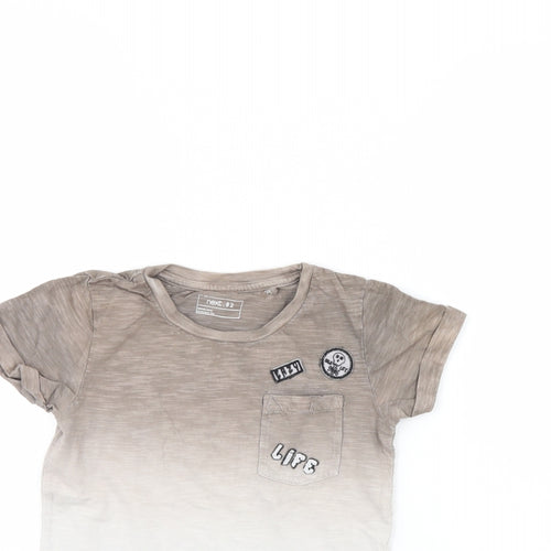 NEXT Boys Brown   Basic T-Shirt Size 3 Years