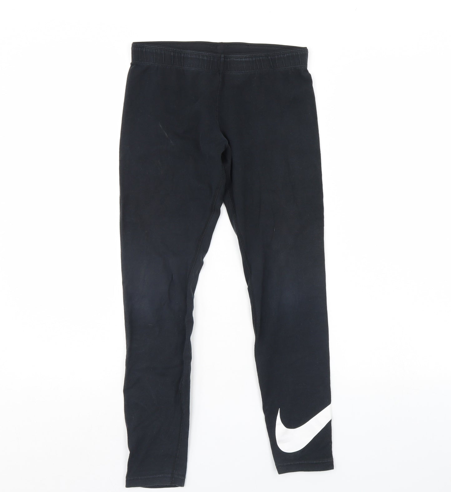 Nike Girls Black   Capri Trousers Size 12 Years