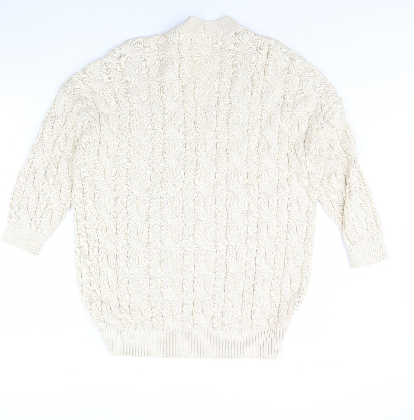STR Womens Ivory   Cardigan Jumper Size M
