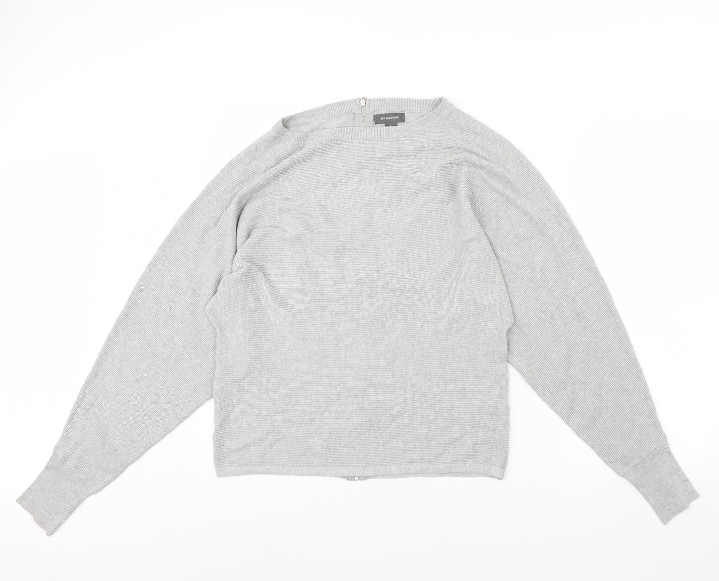Primark Womens Grey   Pullover Jumper Size S