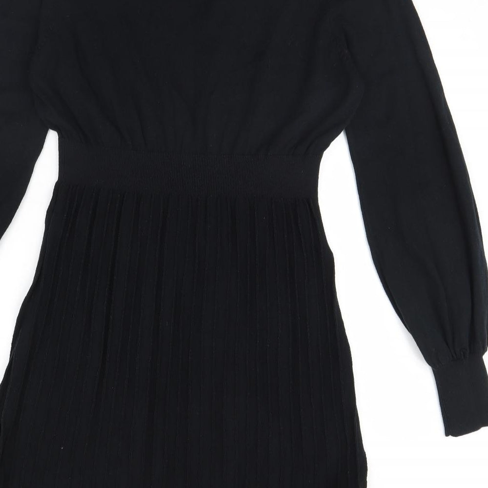 Dorothy Perkins Womens Black   Fit & Flare  Size 14