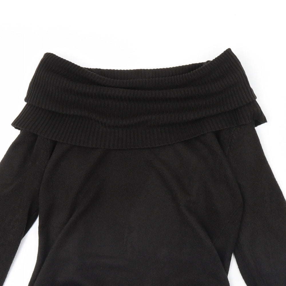 F&F Womens Black   Pullover Jumper Size 14