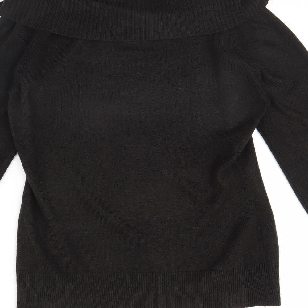F&F Womens Black   Pullover Jumper Size 14