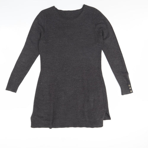 F&F Womens Grey   Jumper Dress  Size 14