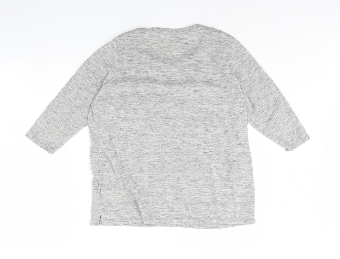 F&F Womens Grey   Pullover Jumper Size 14  - Paris