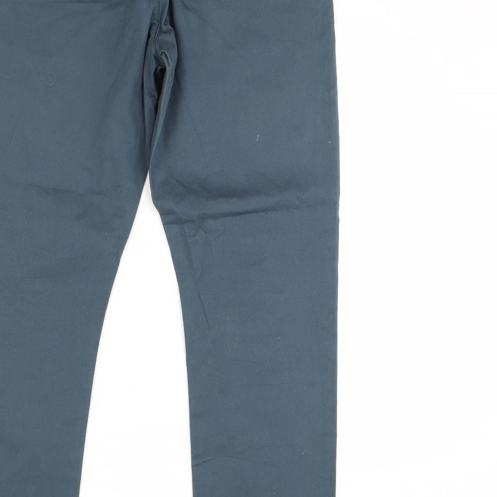 Denim & Co. Mens Blue   Trousers  Size 34 L32 in