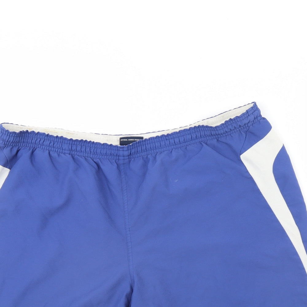 Umbro Mens Blue   Sweat Shorts Size XL
