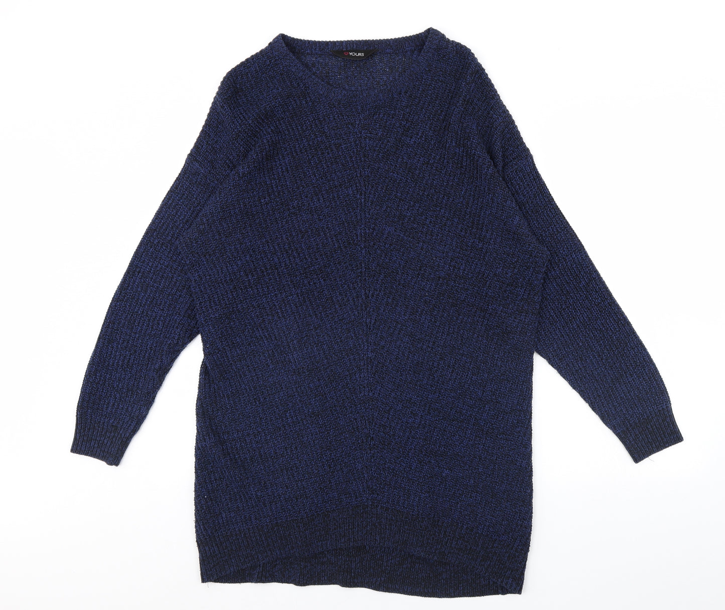 Yours Womens Blue   Pullover Jumper Size 16