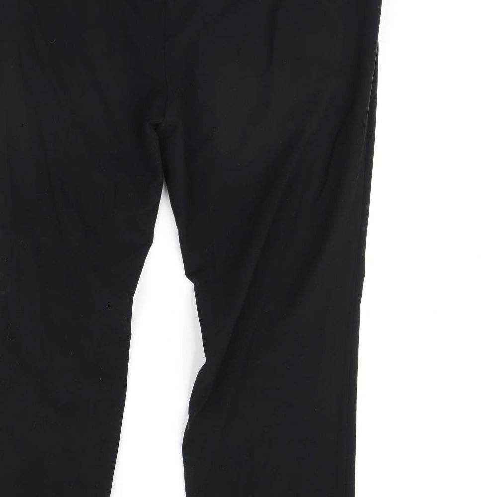 M&S Womens Black   Dress Pants Trousers Size 40 in L31 in
