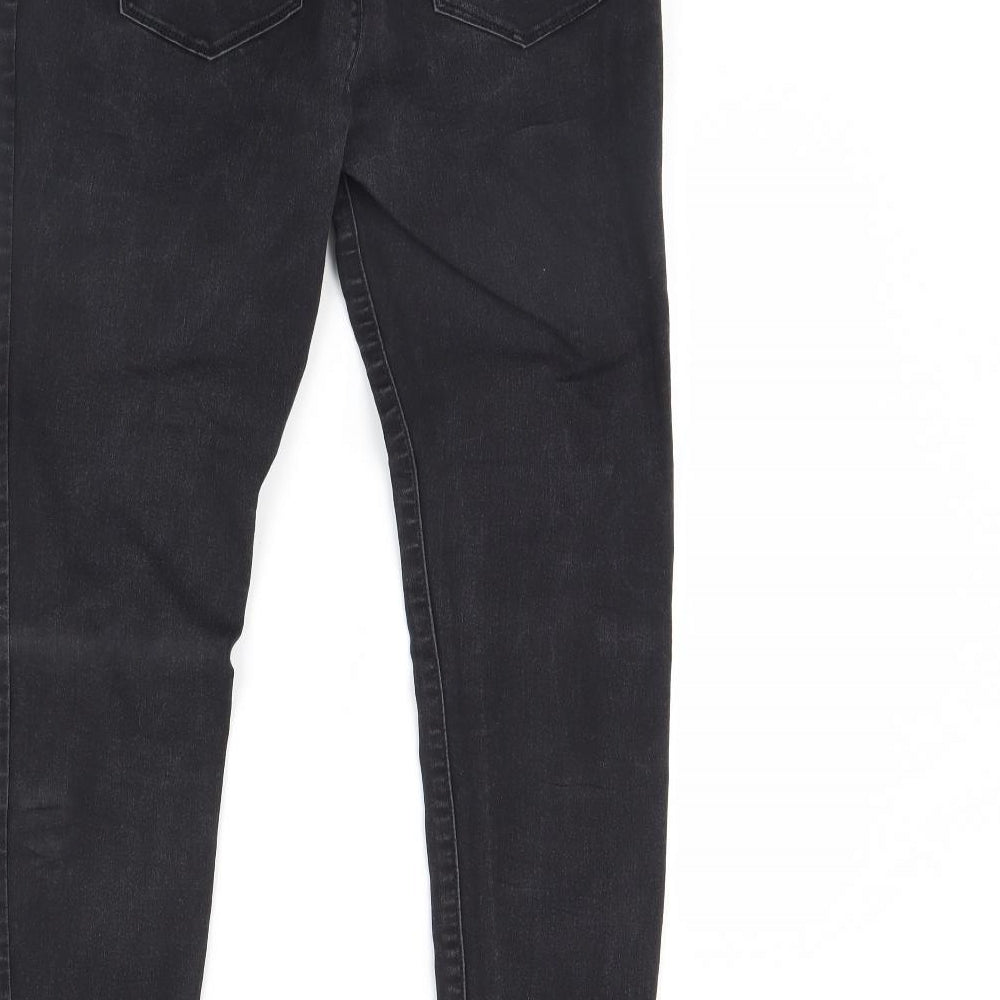 George Womens Black  Denim Jegging Jeans Size 10 L29 in