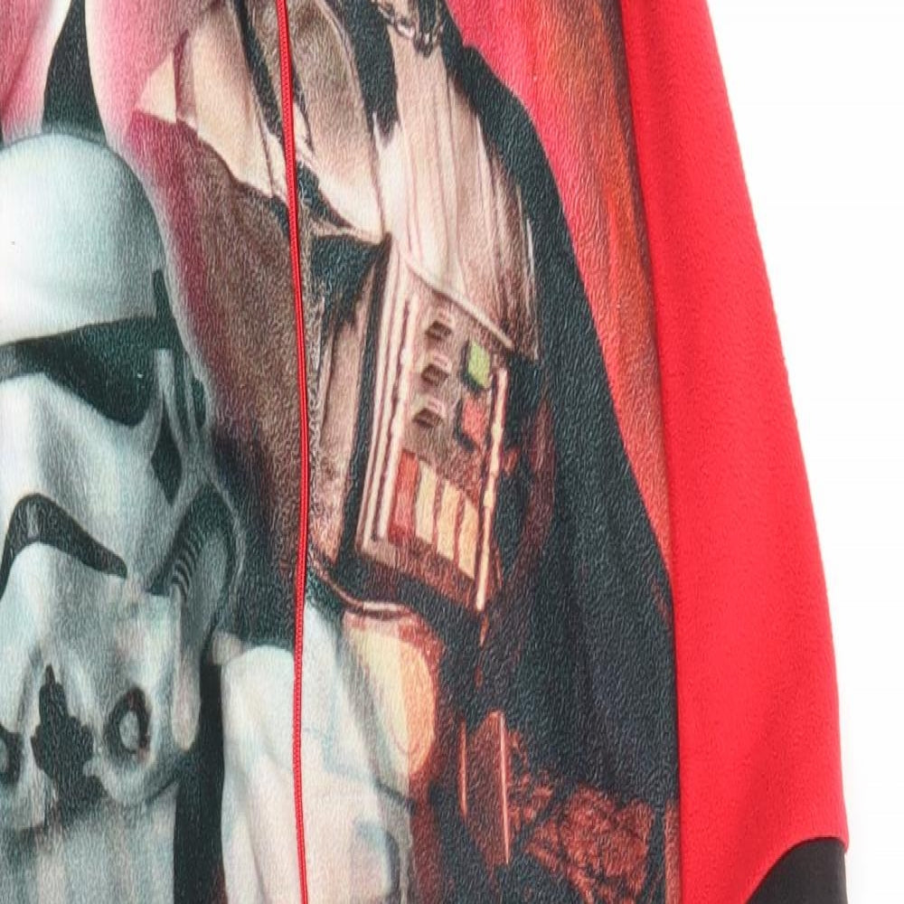 Star Wars Boys Red Solid   One Piece Size 7-8 Years