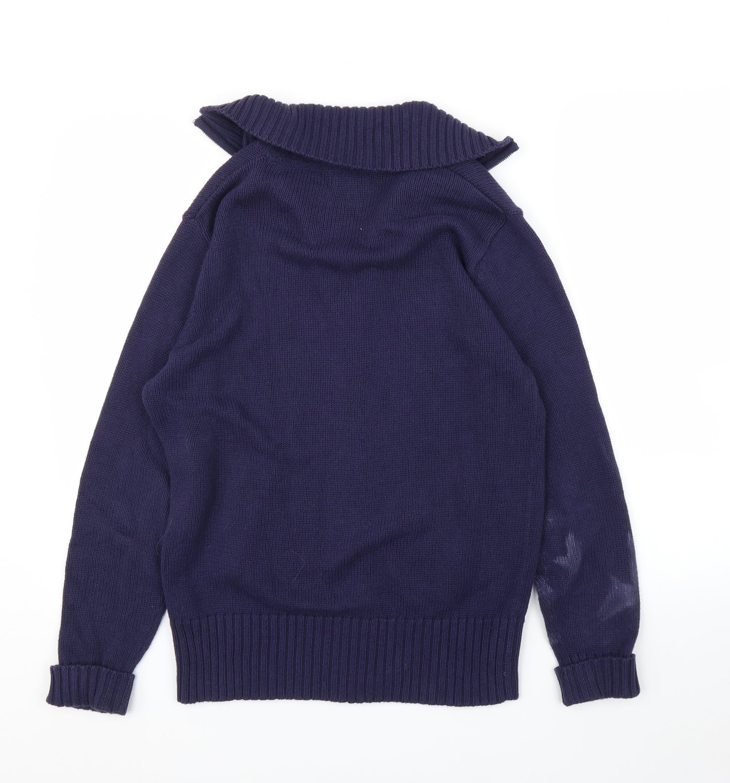 Papaya Womens Blue   Full Zip Jumper Size 16