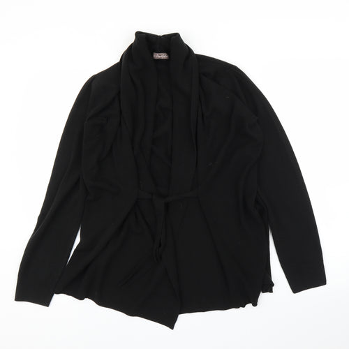 M&S Womens Black   Cardigan Jumper Size 16
