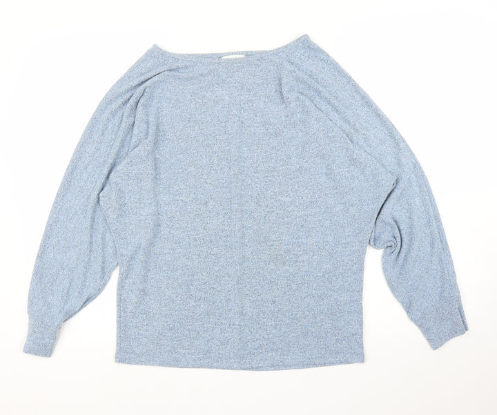 Apricot Womens Blue Basic Blouse Size M