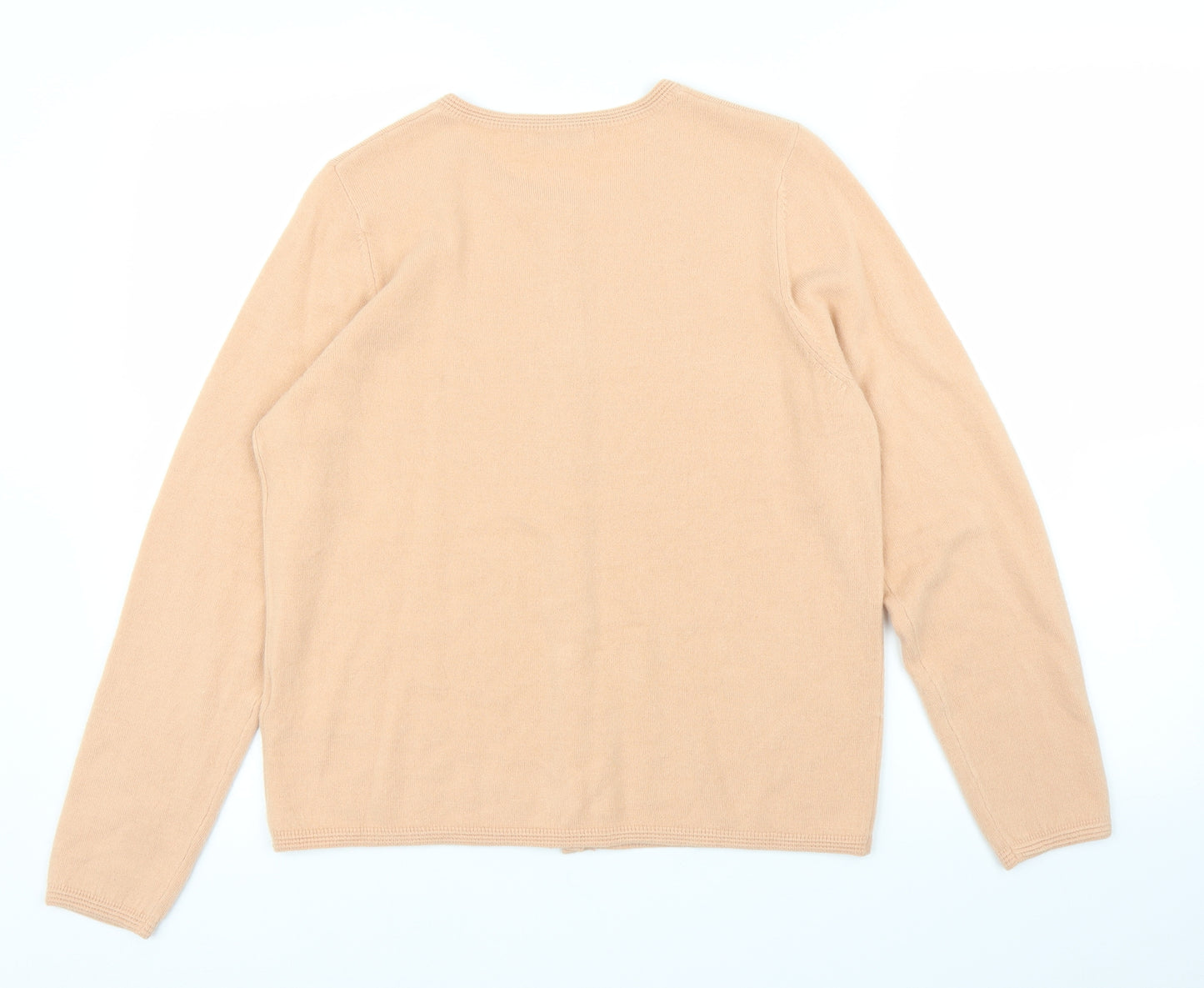 M&S Womens Pink   Cardigan Jumper Size 12