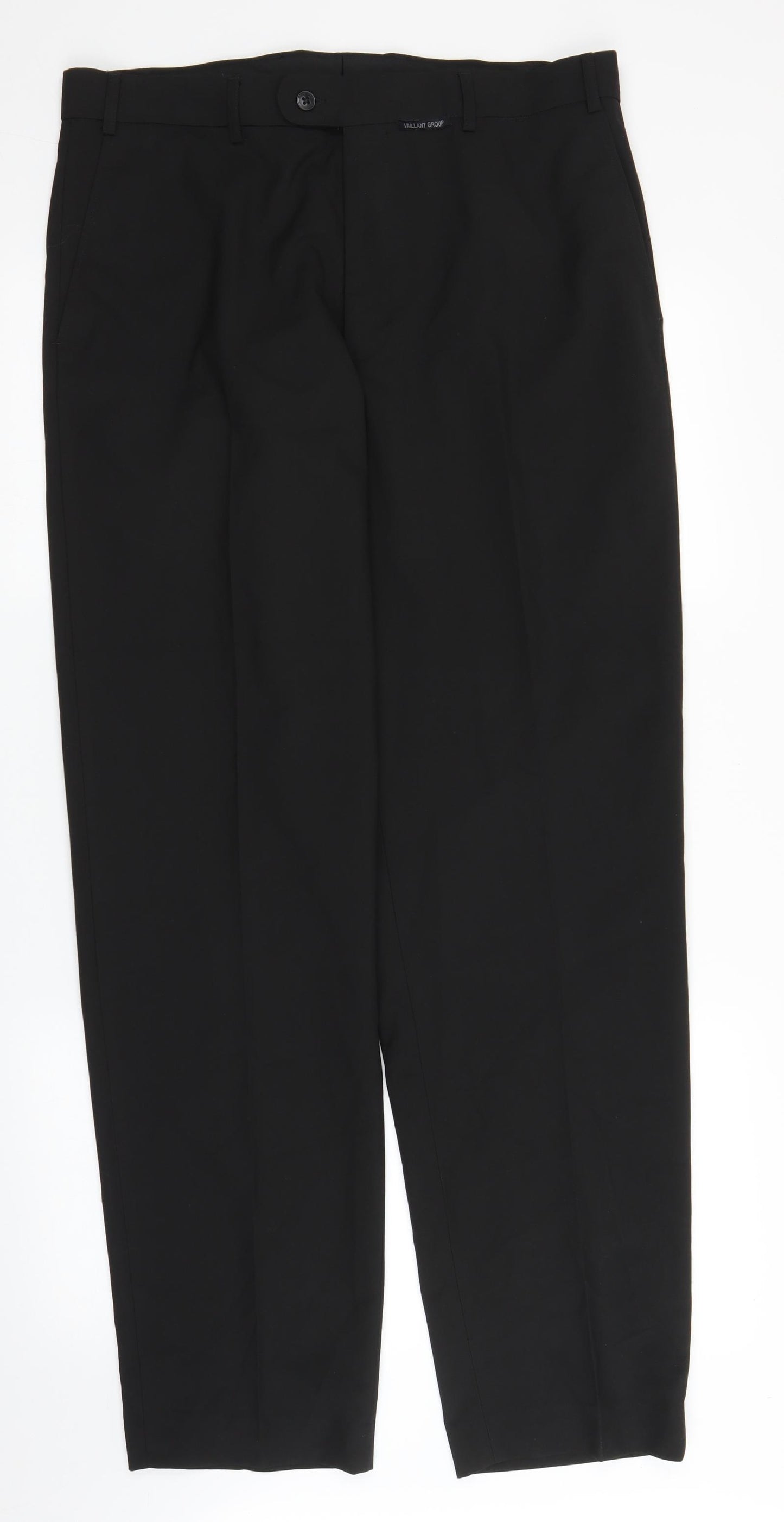 Valliant Group Mens Black   Trousers  Size 36 in L33 in