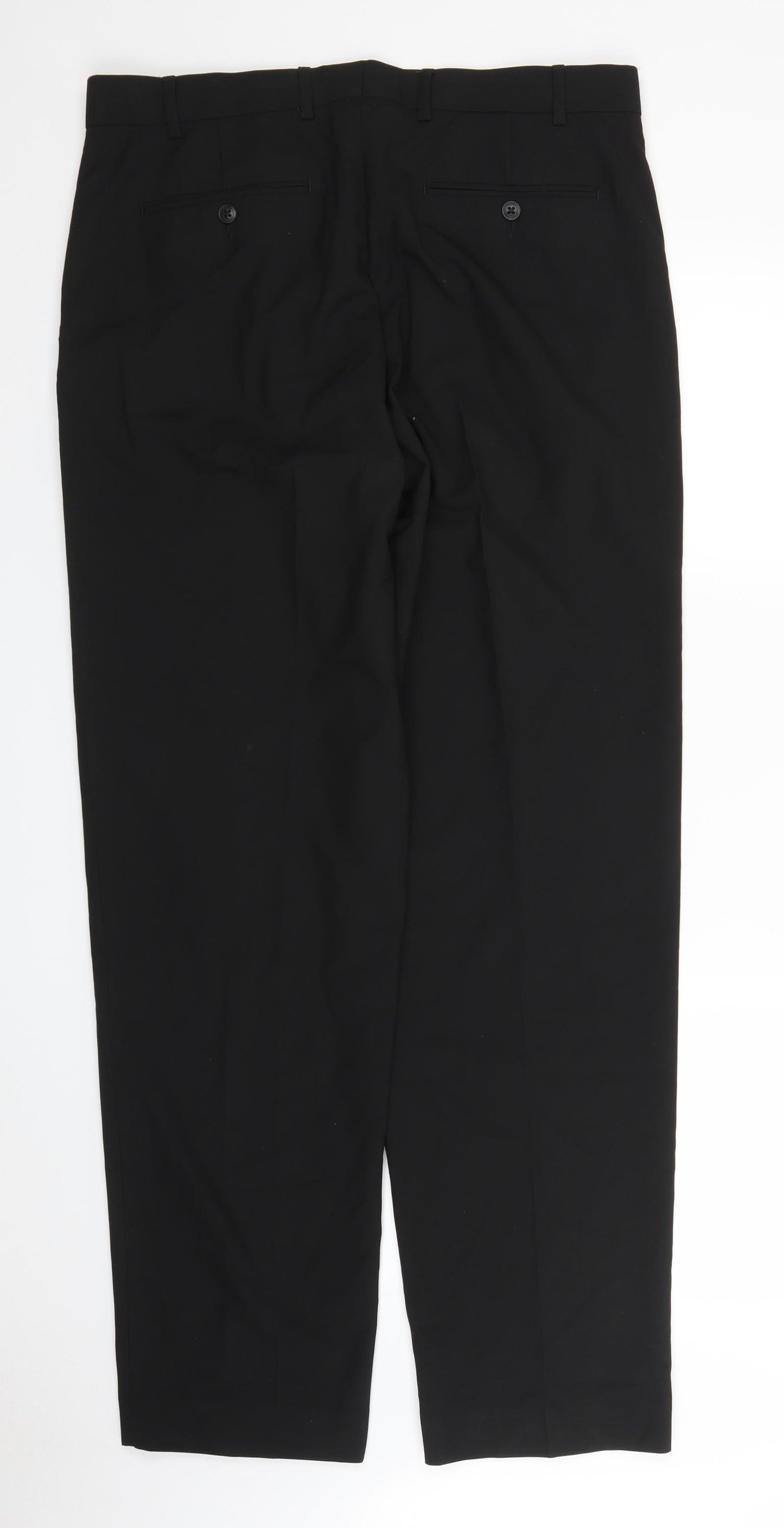 Valliant Group Mens Black   Trousers  Size 36 in L33 in