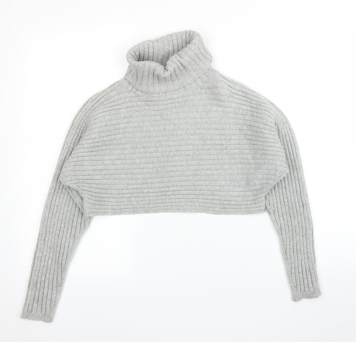 New Look Womens Grey   Pullover Jumper Size S