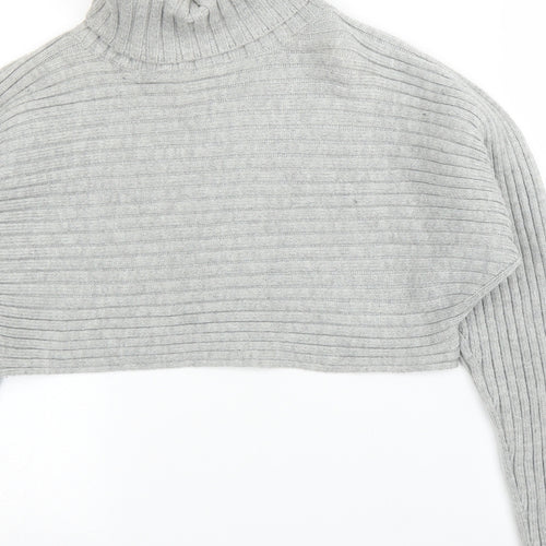 New Look Womens Grey   Pullover Jumper Size S