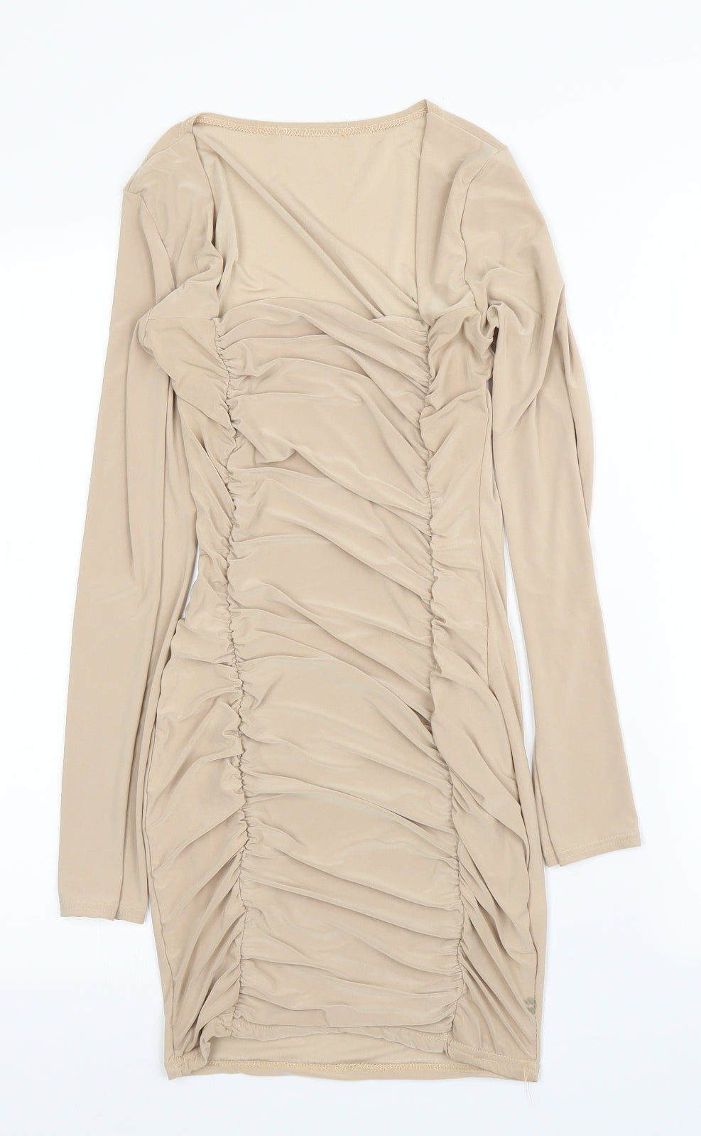 Preworn Womens Beige   Bodycon  Size 6