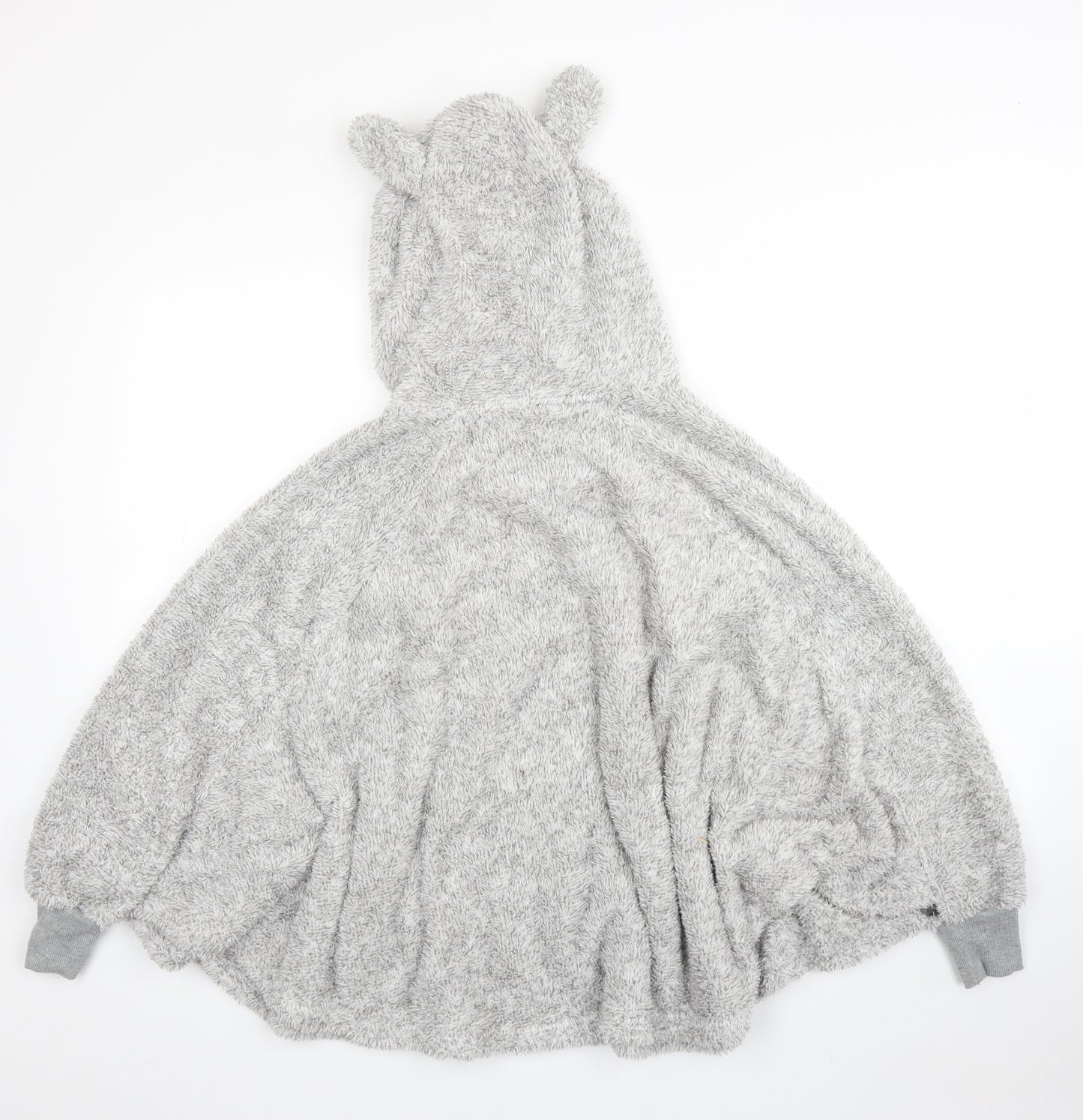 Feel Fabulous Womens Grey   Cardigan Jumper Size 10  - Poncho