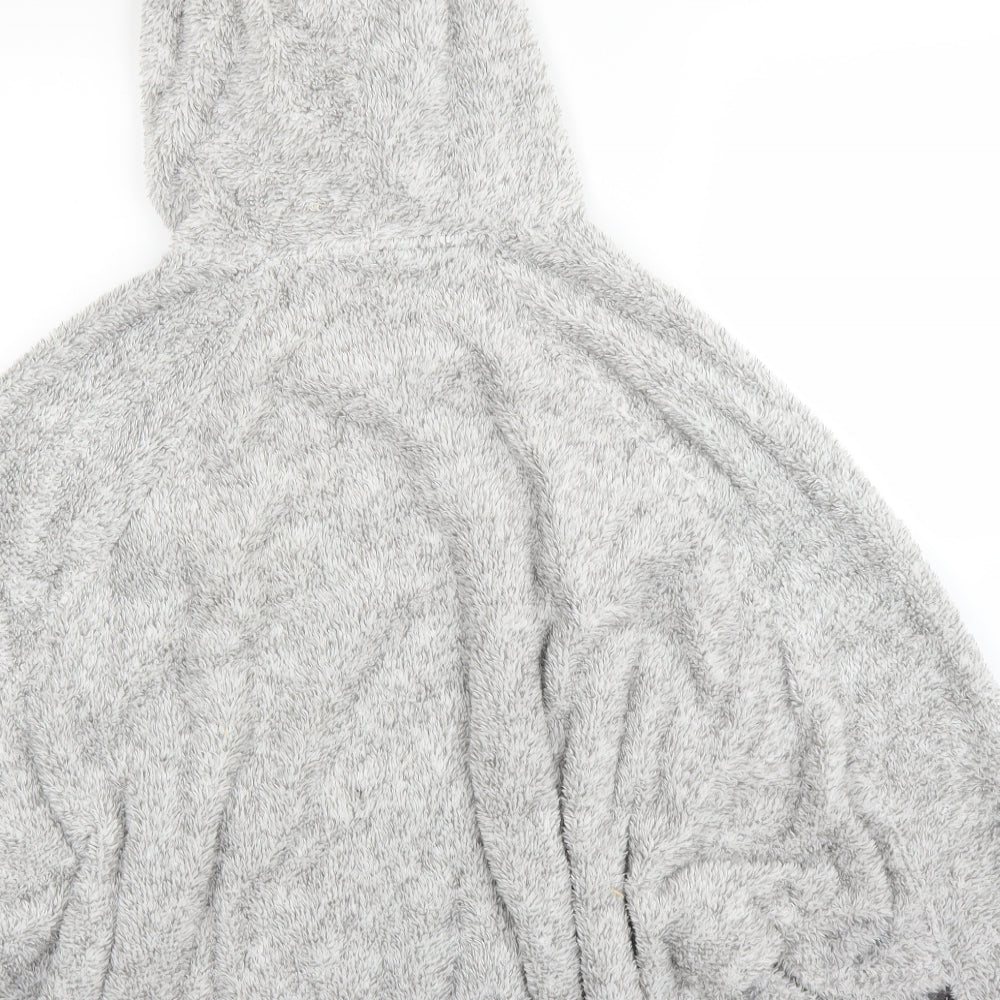 Feel Fabulous Womens Grey   Cardigan Jumper Size 10  - Poncho