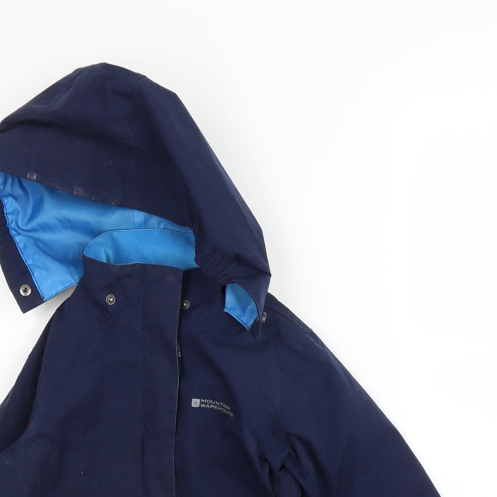 Mountain Warehouse Boys Blue   Windbreaker Coat Size 4-5 Years