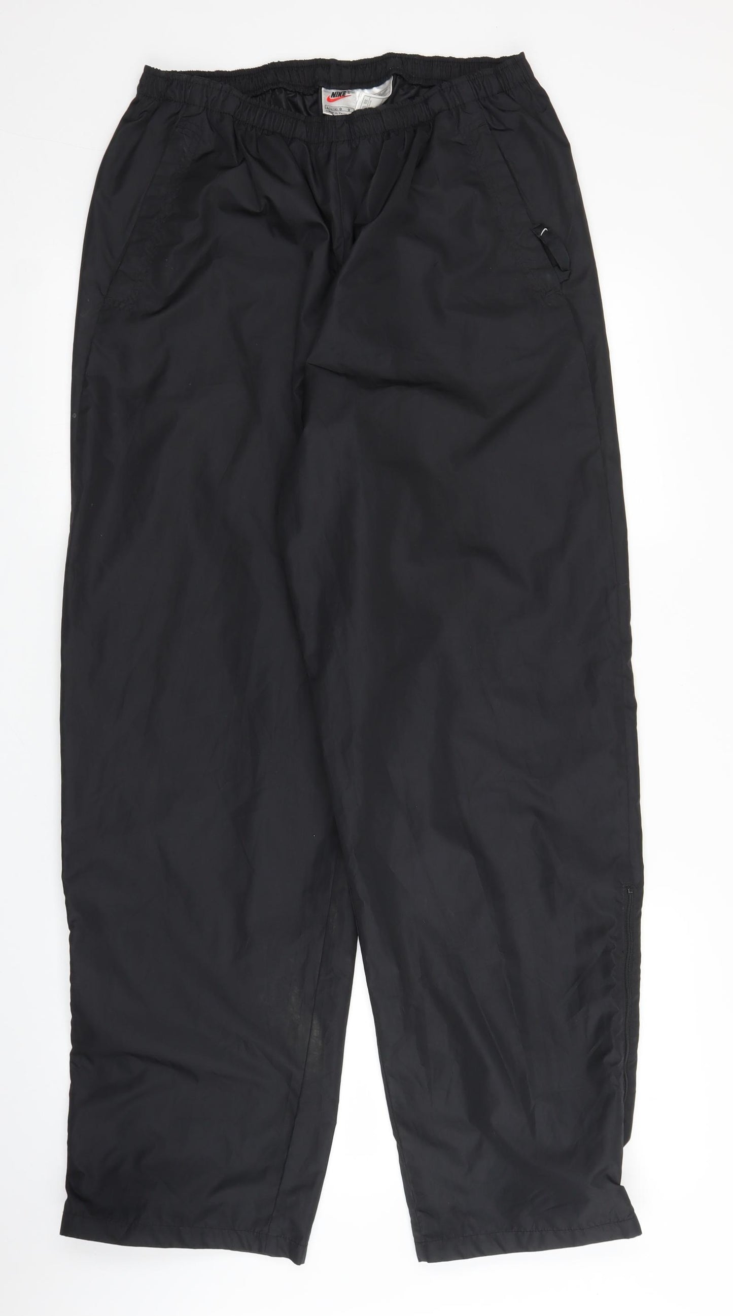 Nike Mens Black   Windbreaker Trousers Size L L28 in
