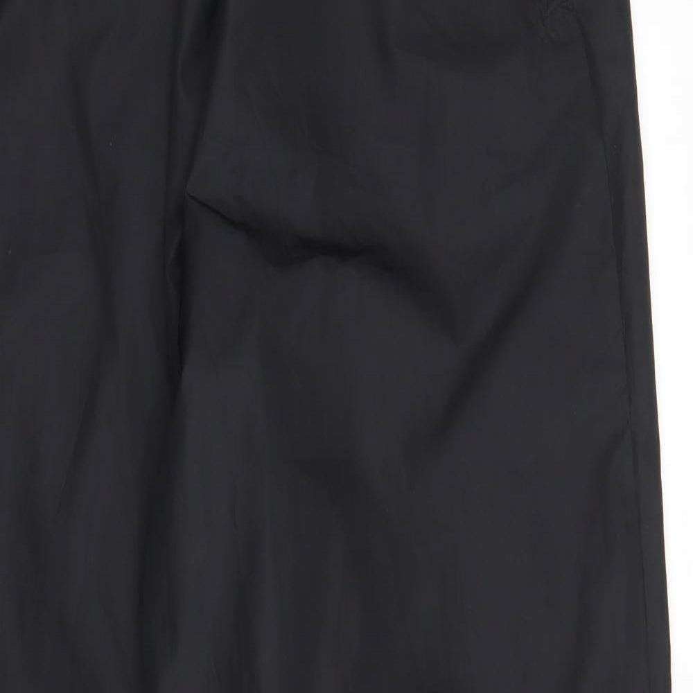 Nike Mens Black   Windbreaker Trousers Size L L28 in