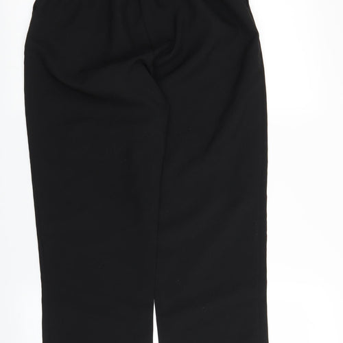 Preworn Womens Black   Trousers  Size 10 L25 in
