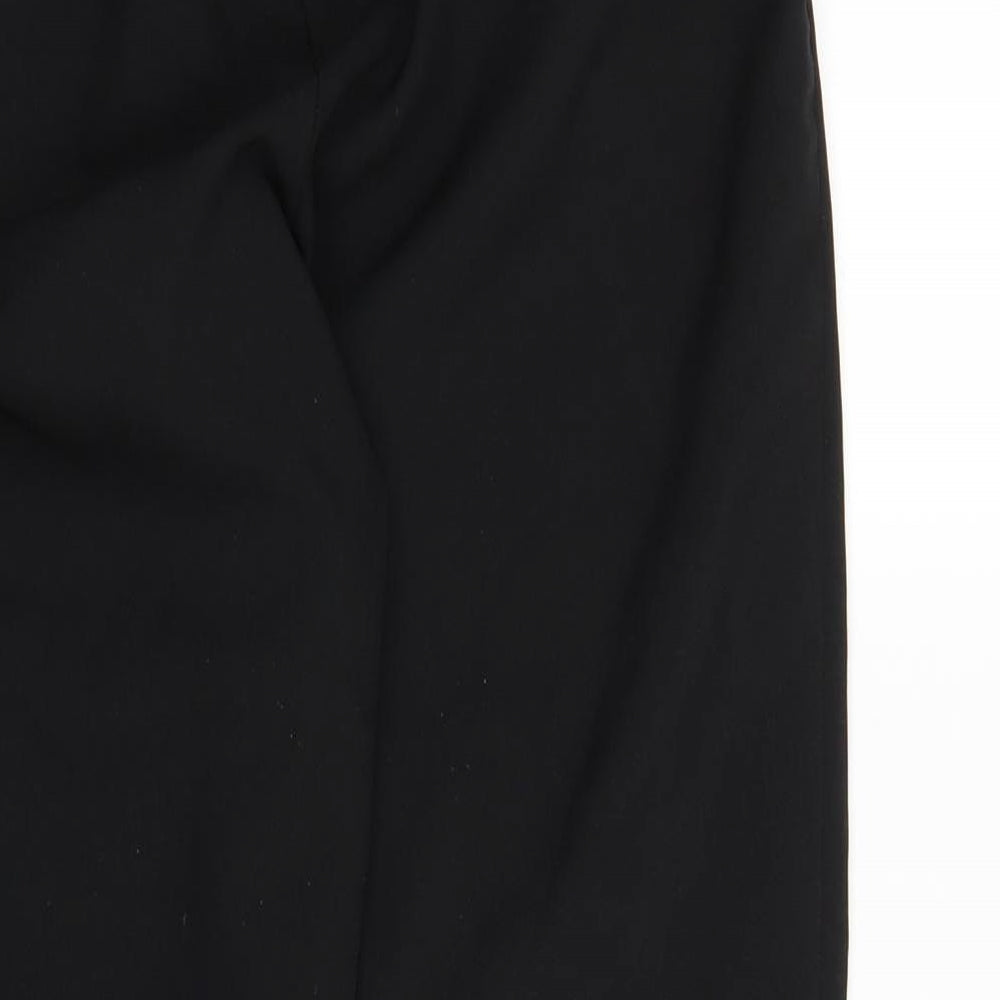 Preworn Womens Black   Trousers  Size 10 L25 in