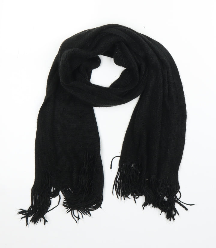Preworn Unisex Black    Scarf