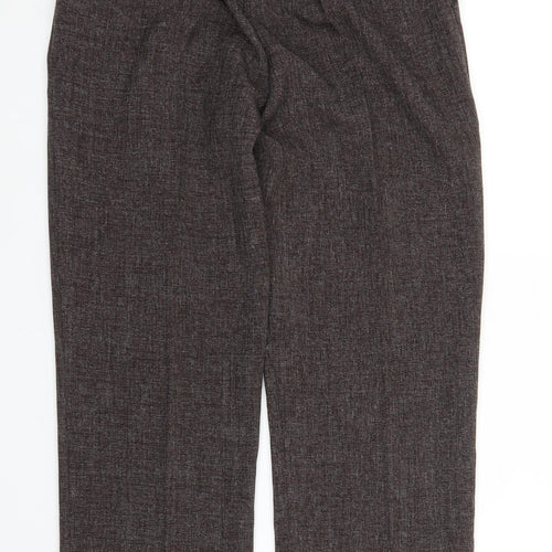 Preworn Womens Brown   Trousers  Size 10 L25 in